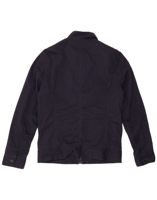 ZARA muška vojna jakna UK 40 veliki tamnoplavi poliester