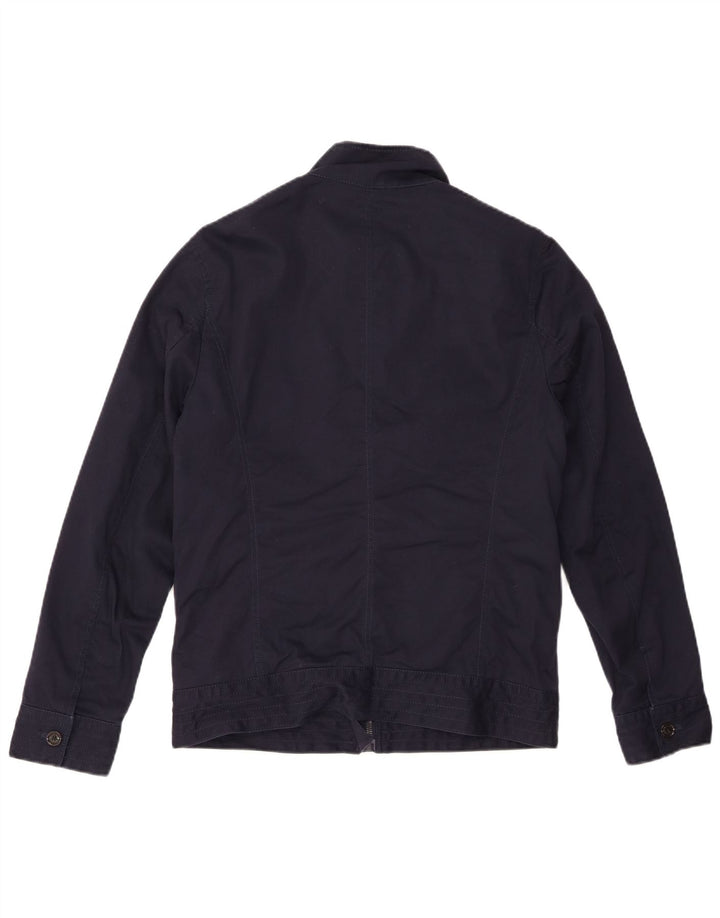 ZARA muška vojna jakna UK 40 veliki tamnoplavi poliester