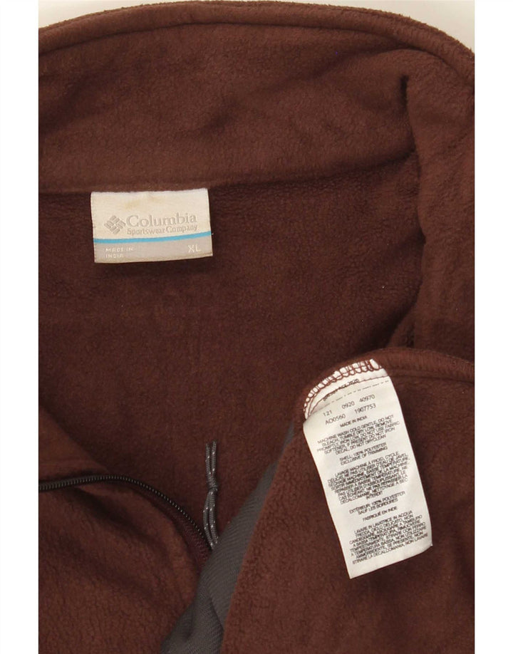 Columbia muška jakna od flisa UK 42 XL smeđi poliester