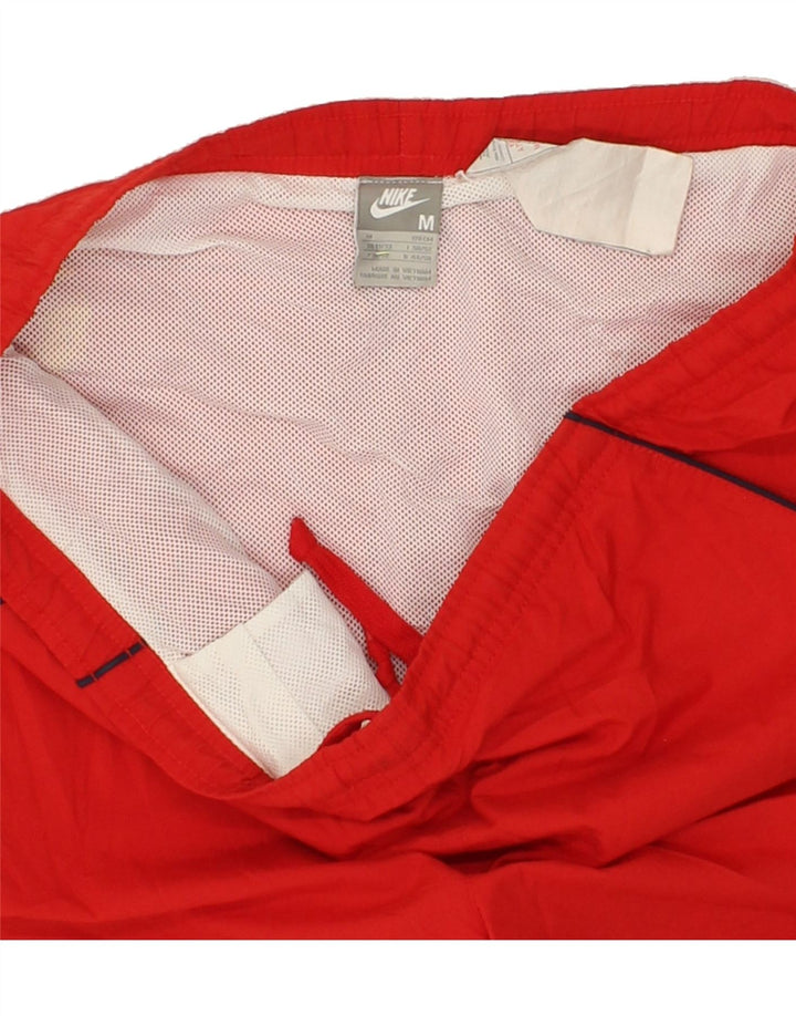 NIKE Mens Swimming Shorts Medium Red Polyester Vintage Nike and Second-Hand Nike from Messina Hembry 