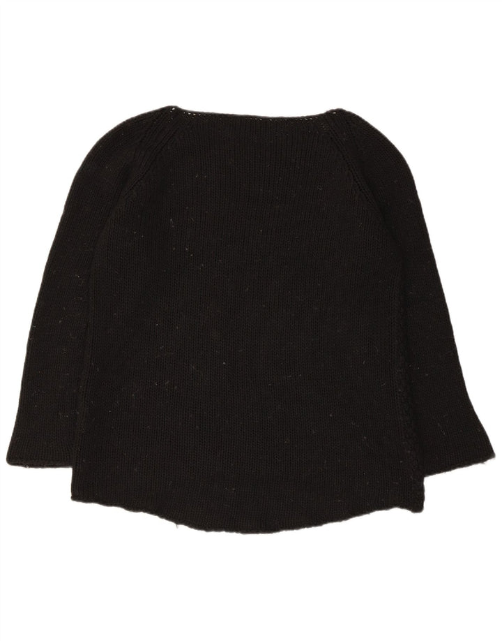 Guess ženski džemper s veznim izrezom UK 12 srednje crna