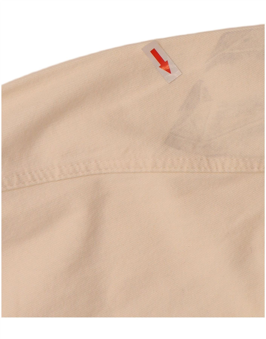 Marks & Spencer ženska jakna od kratkog trapera UK 16 Large Off White Cotton