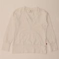 NORTH SAILS Womens Sweatshirt Jumper UK 12 Medium White Cotton Modern Vintage North Sails and Second-Hand North Sails from Messina Hembry 