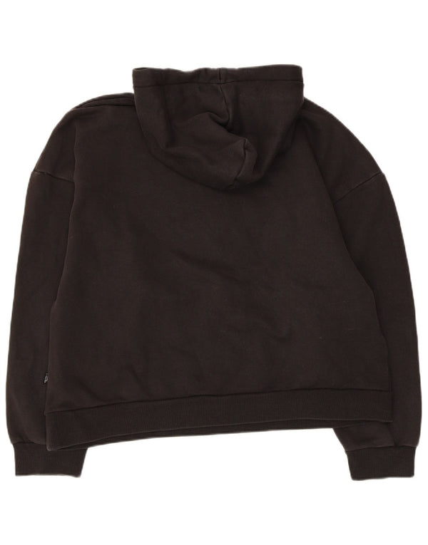 Puma ženska majica s kapuljačom s kapuljačom UK 16 veliki crni pamuk