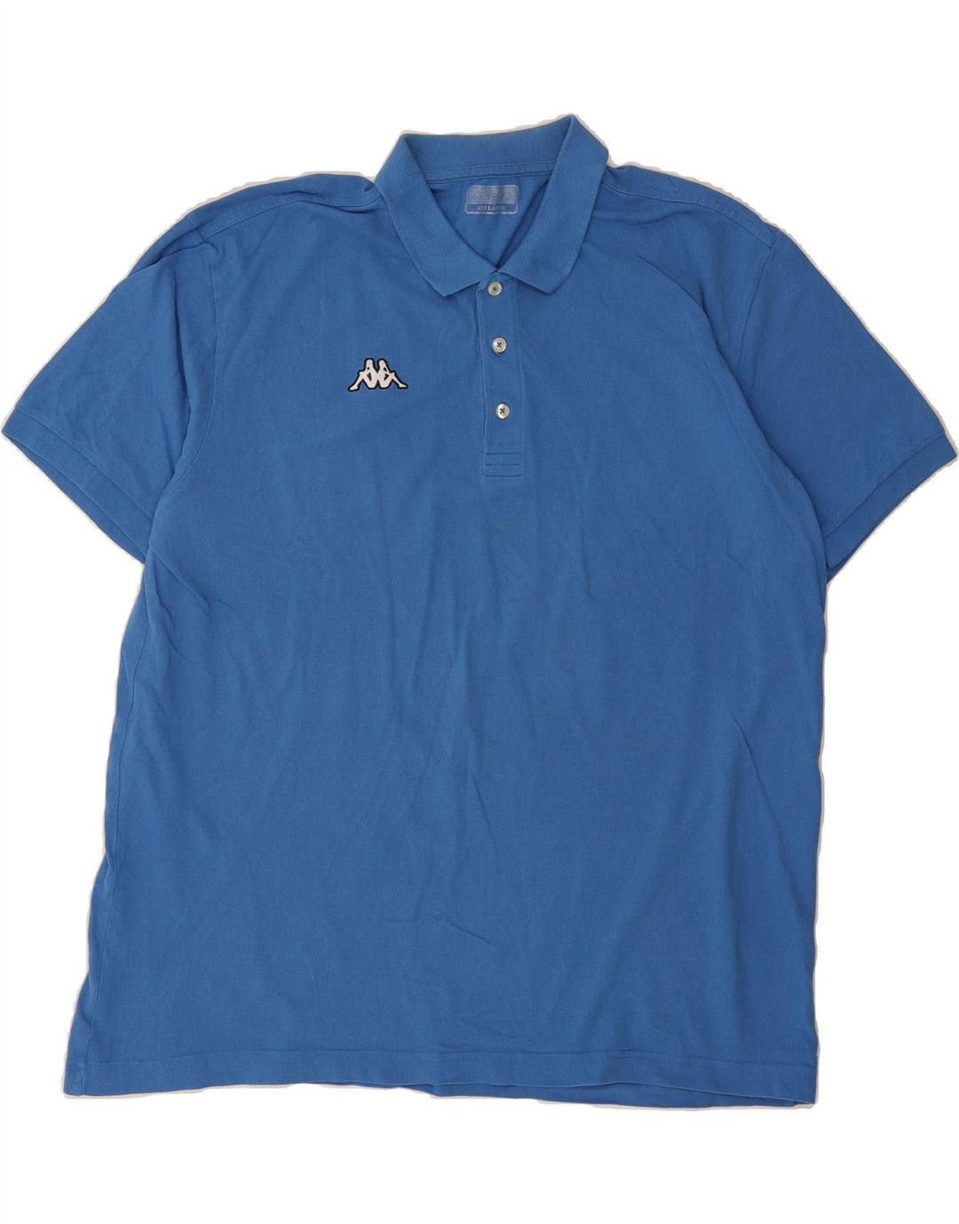 KAPPA Mens Polo Shirt 3XL Blue Vintage Kappa and Second-Hand Kappa from Messina Hembry 