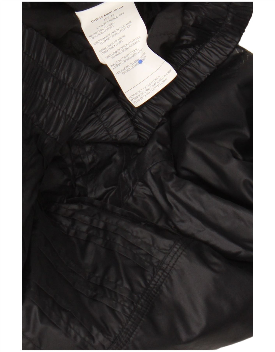 Calvin Klein ženska bomber jakna UK 6 XS crni najlon