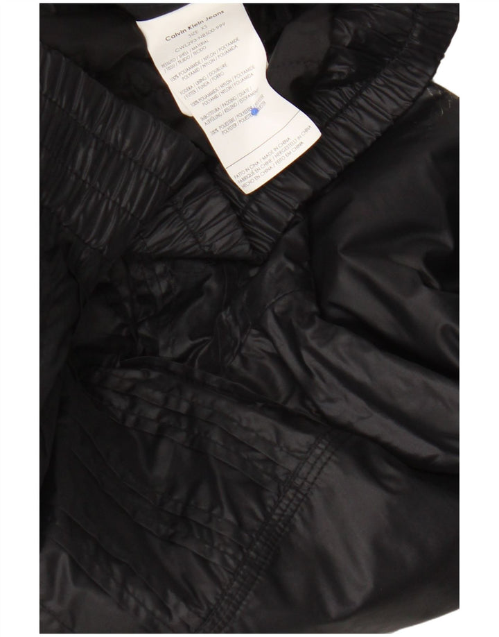 Calvin Klein ženska bomber jakna UK 6 XS crni najlon