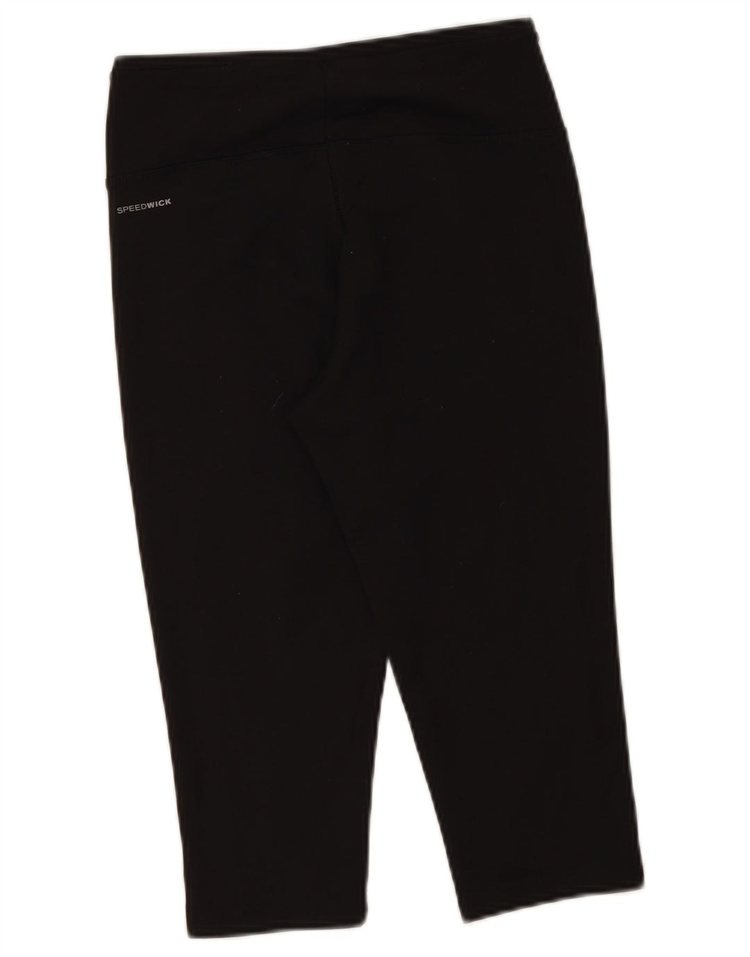 Reebok ženske kapri tajice UK 8/10 male crne poliesterske
