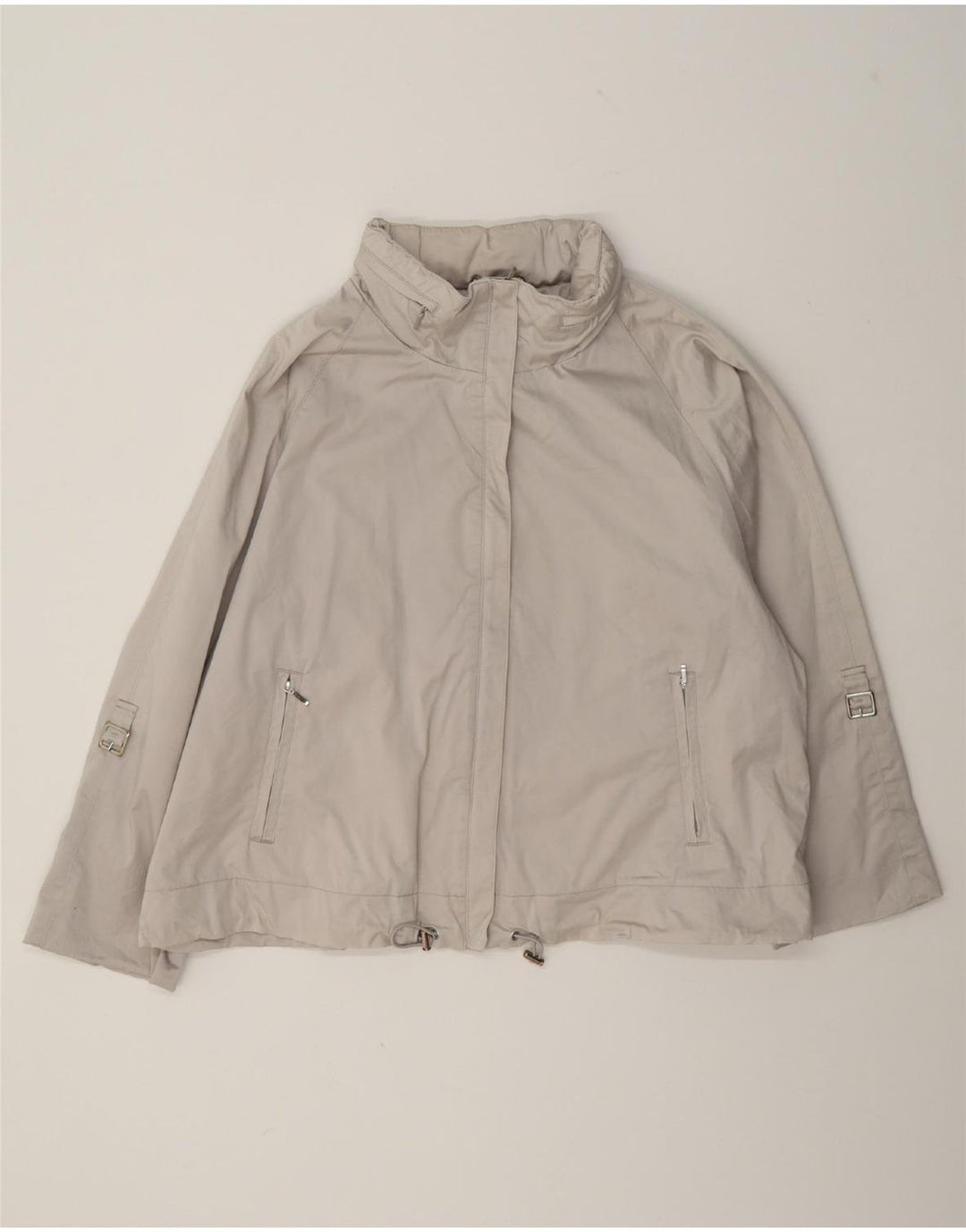 Marks & Spencer ženska vjetrovka s autogramom UK 16 Large Silver