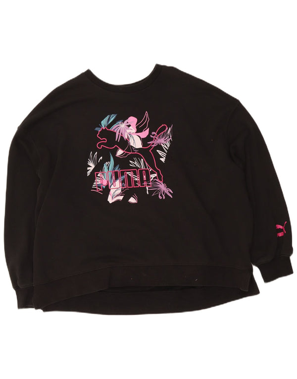 Puma ženska majica s grafičkim motivima UK 16 Large Black Floral