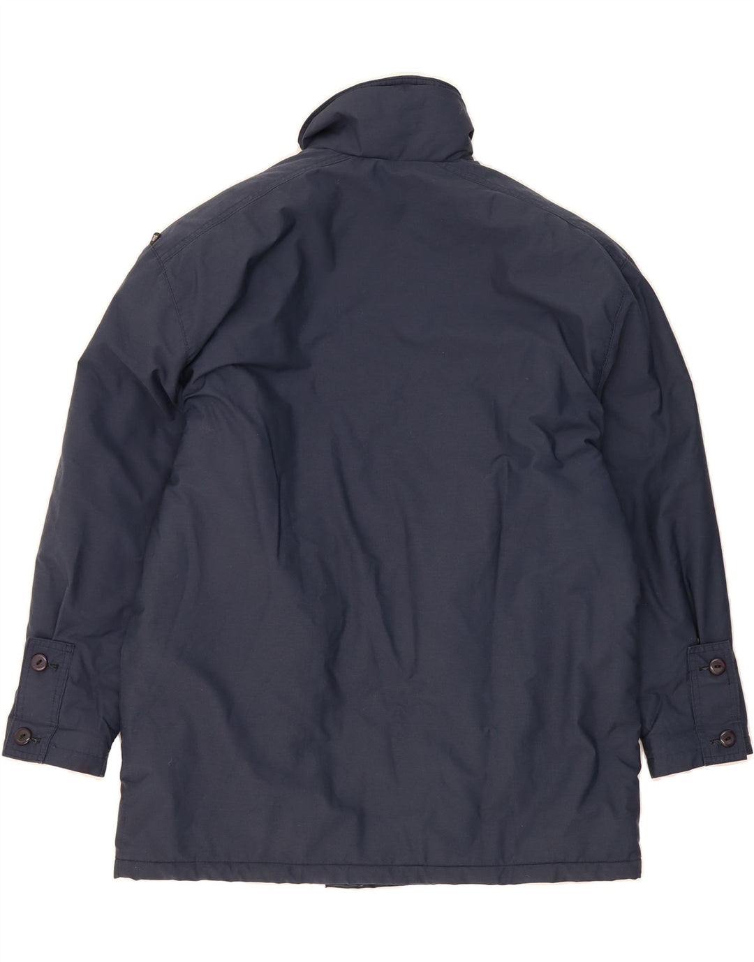 VINTAGE Womens Windbreaker Coat UK 20 2XL Navy Blue Vintage Vintage and Second-Hand Vintage from Messina Hembry 