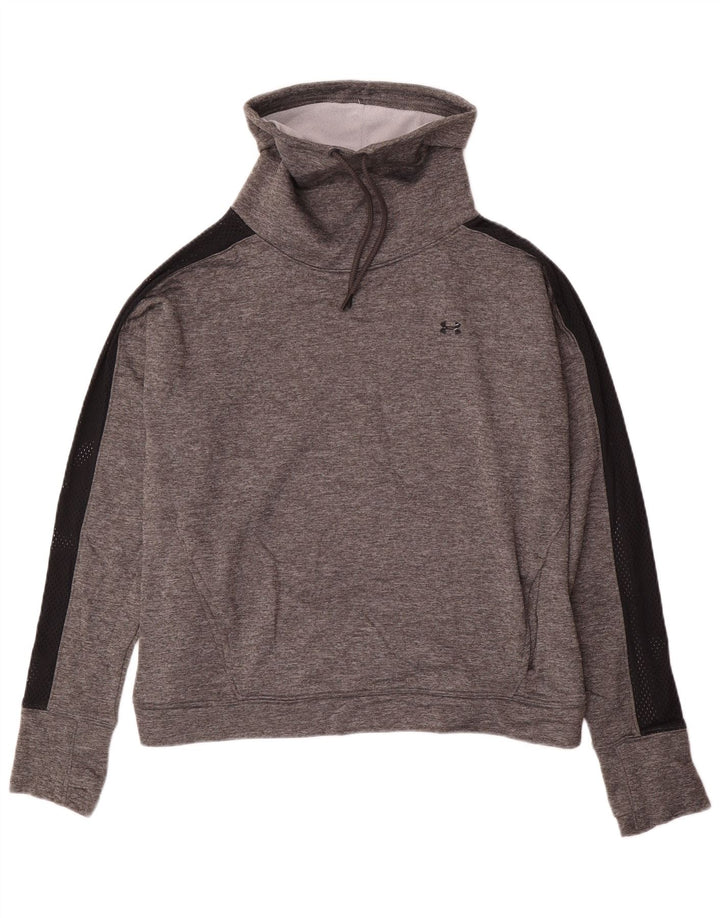 Under Armour Ženska majica slobodnog kroja UK 16 Veliki sivi poliester
