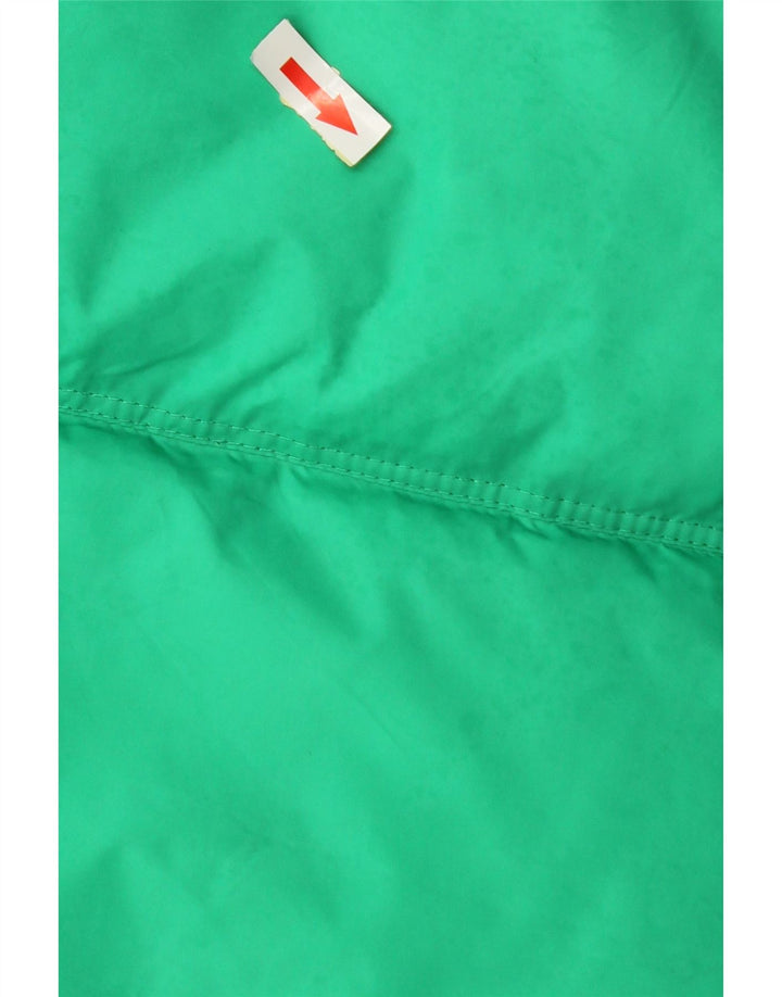 Animal Mens Podstavljena Gilet UK 38 Srednje Zeleni Najlon