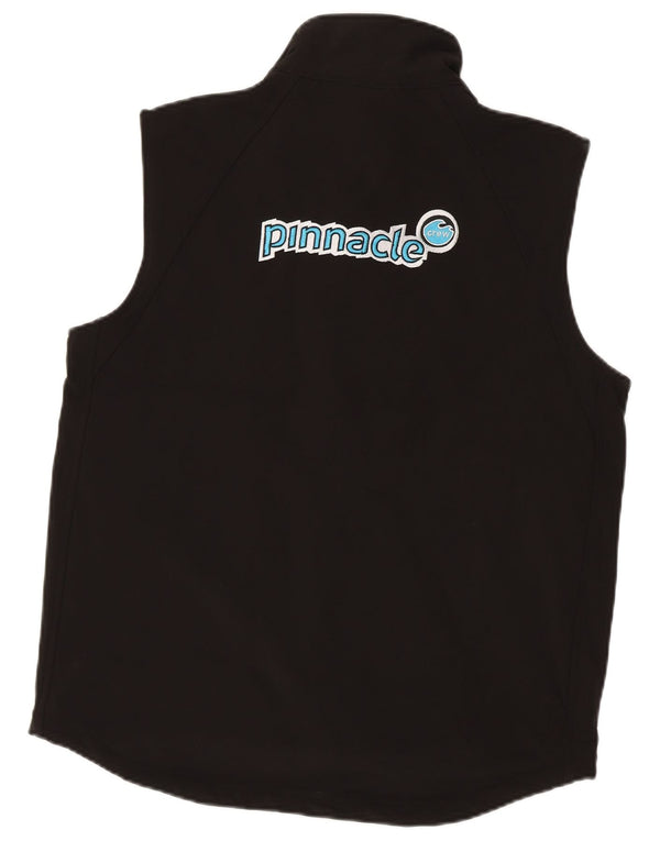 Russell Athletic Mens Graphic Utility Gilet UK 42 XL crni poliester