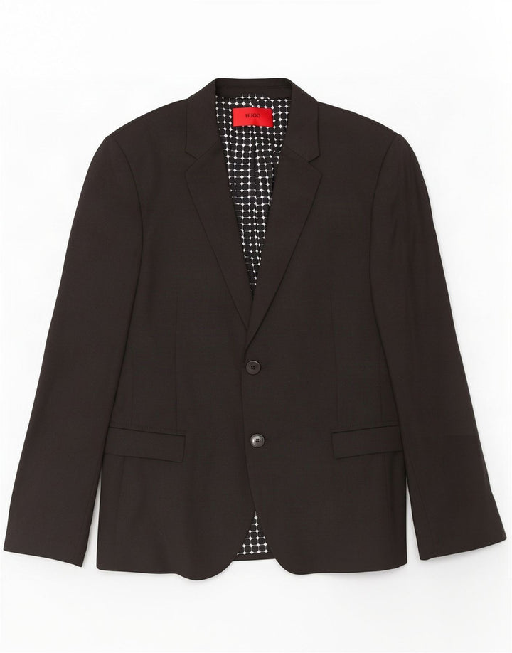 Hugo Boss muška jakna sa 2 gumba EU 44 XS crna
