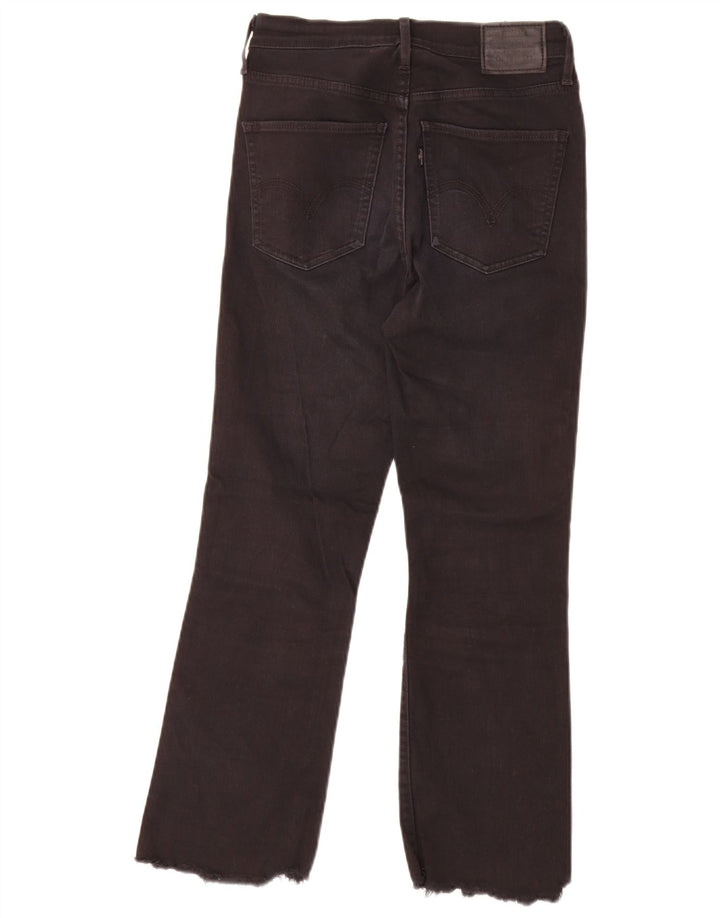 Levi's muške ravne traperice W26 L26 crni pamuk