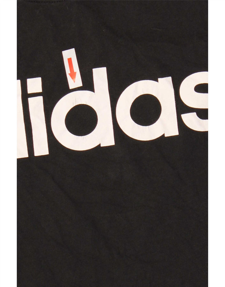Adidas ženski gornji dio prsluka s grafičkim motivima UK 8, mali crni