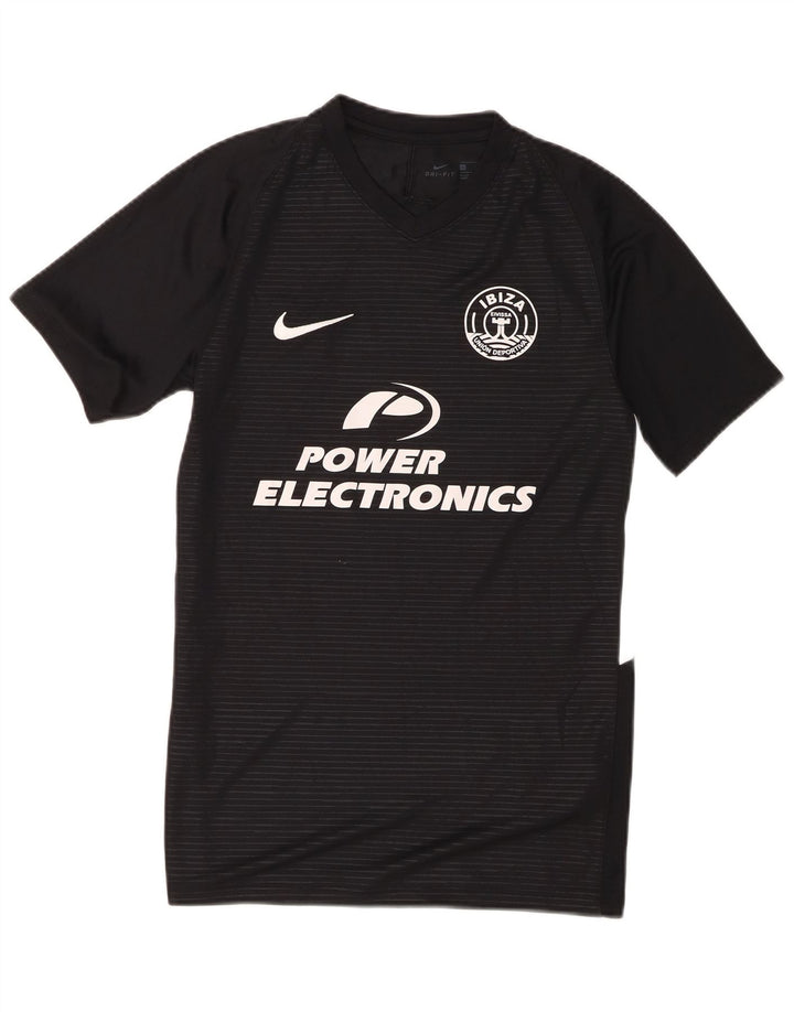 Nike muška majica kratkih rukava Ibiza Graphic, mali crni poliester