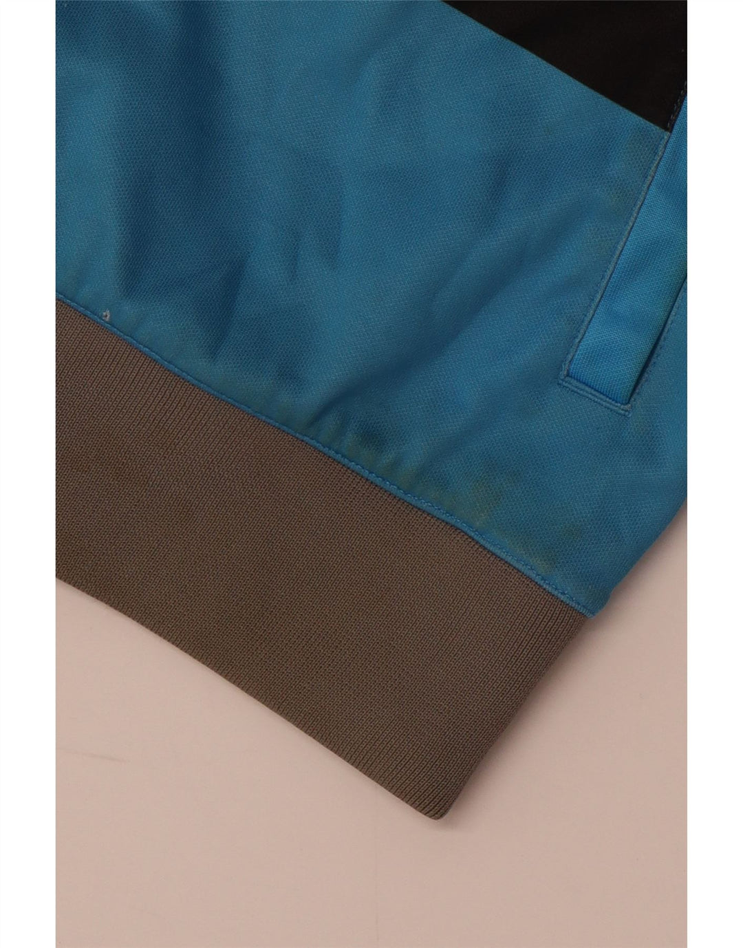 QUIKSILVER ženska gornja jakna trenirke UK 16 Large Blue Colourblock