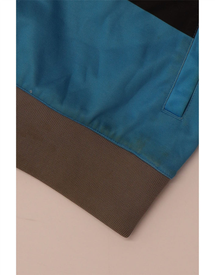 QUIKSILVER ženska gornja jakna trenirke UK 16 Large Blue Colourblock