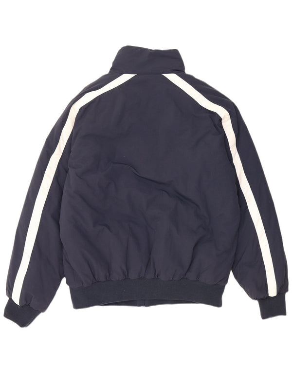 Lotto muška trenirka s grafičkim motivima, gornja jakna XL tamnoplava poliamidna boja