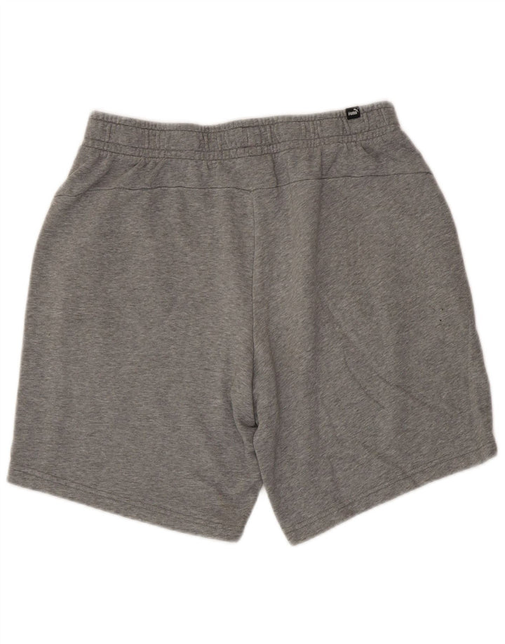 Puma muške sportske kratke hlače Large Grey Flected Cotton