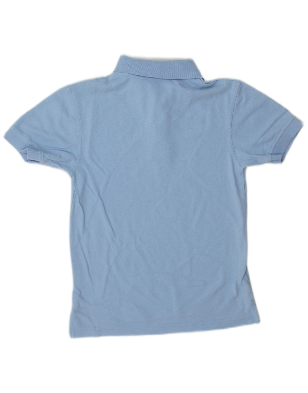 IZOD Boys Regular Polo Shirt 7-8 Years Small Blue Cotton