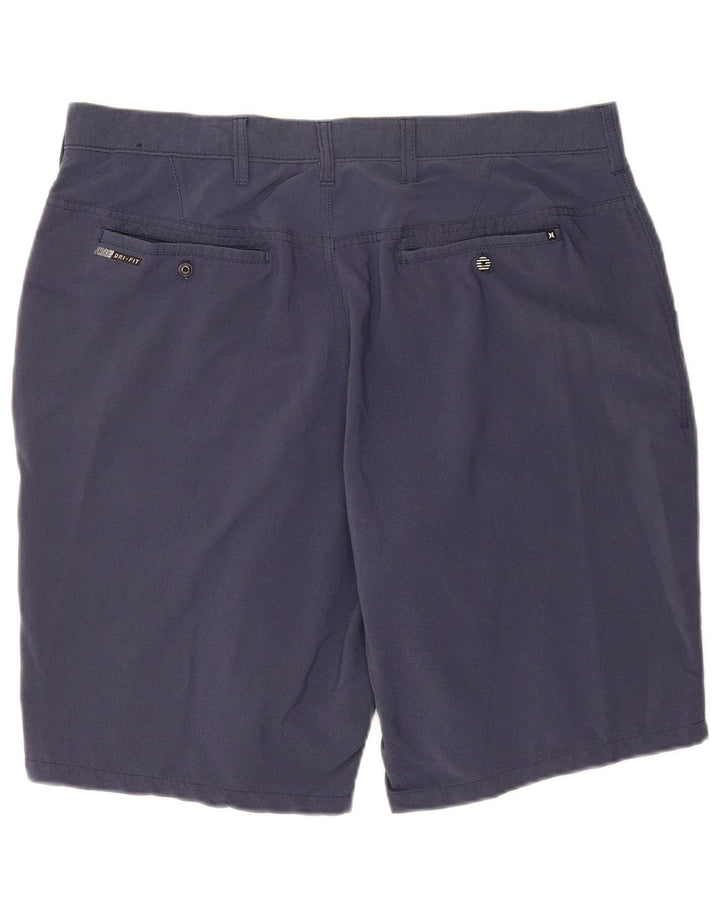 Hurley muške chino kratke hlače W36 veliki tamnoplavi najlon