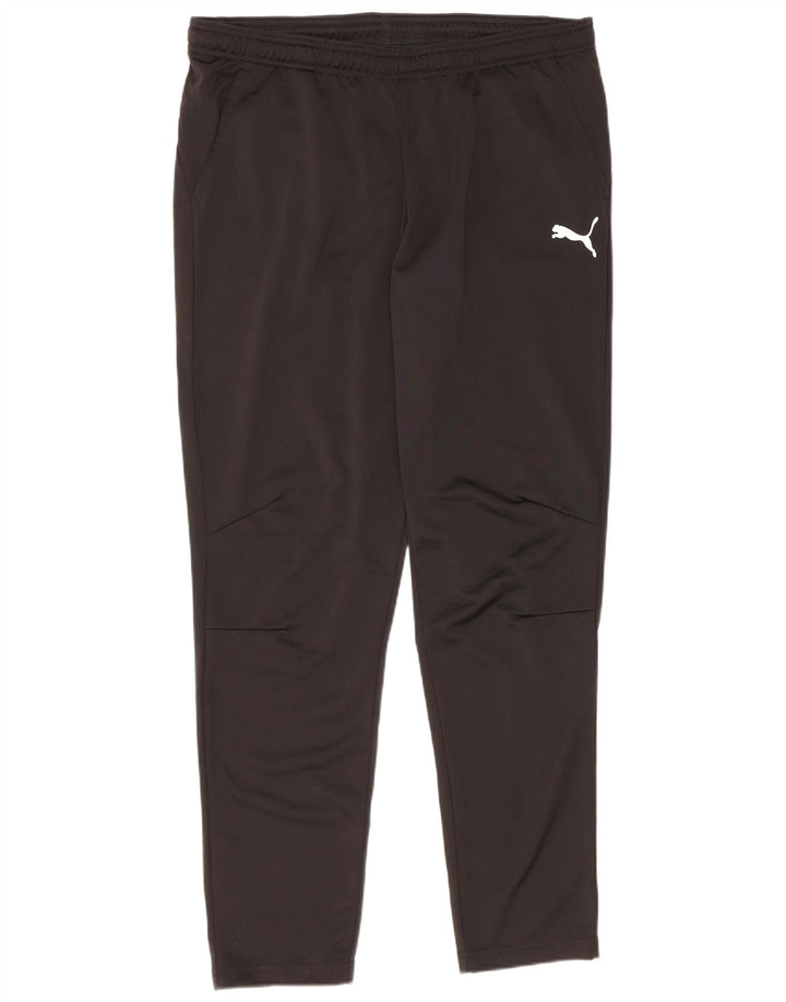 Puma muške trenirke XL crne poliesterske hlače