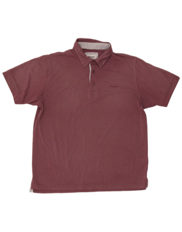 Rohan muška polo majica veliki bordo poliester