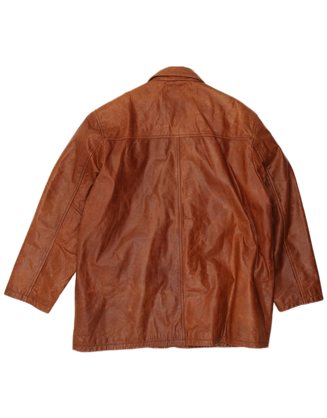 UNION RIVER muška kožna jakna UK 42 XL smeđa koža