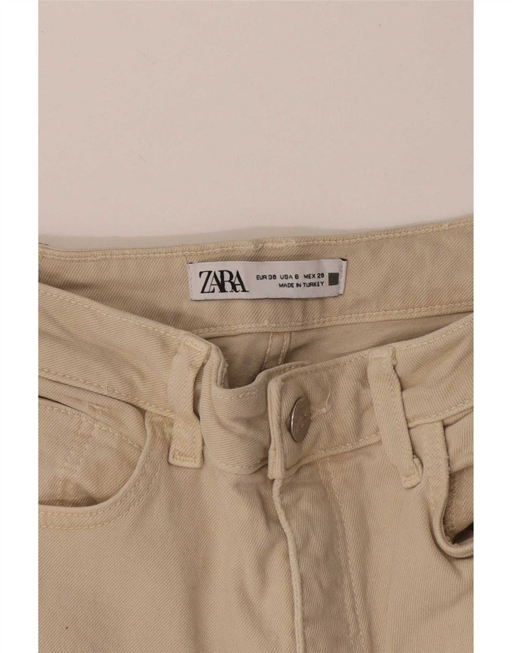 Zara ženske ravne traperice EU 38 male W28 L31 bež