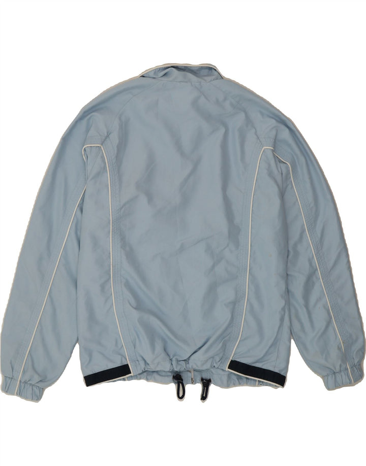 DIADORA Womens Oversized Tracksuit Top Jacket UK 10 Small Blue Polyester Vintage Diadora and Second-Hand Diadora from Messina Hembry 