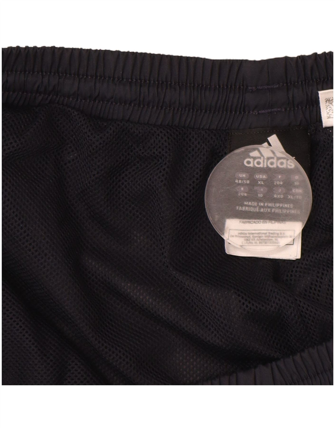 ADIDAS muške trenirke hlače joggers UK 48/50 XL crni poliester