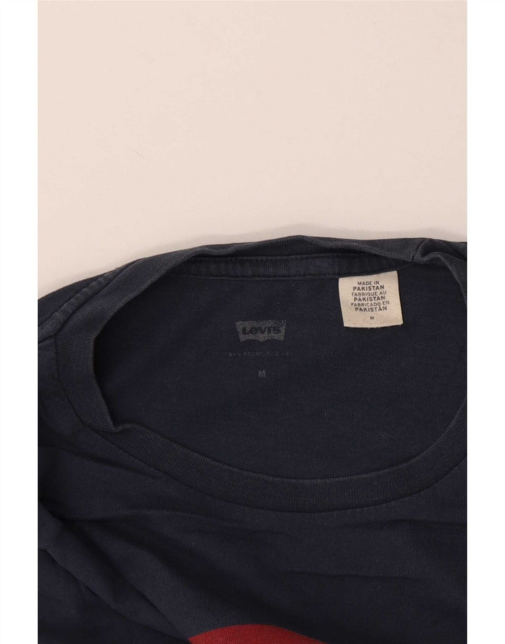 Levi's muška majica kratkih rukava s grafičkim motivima srednje tamnoplava