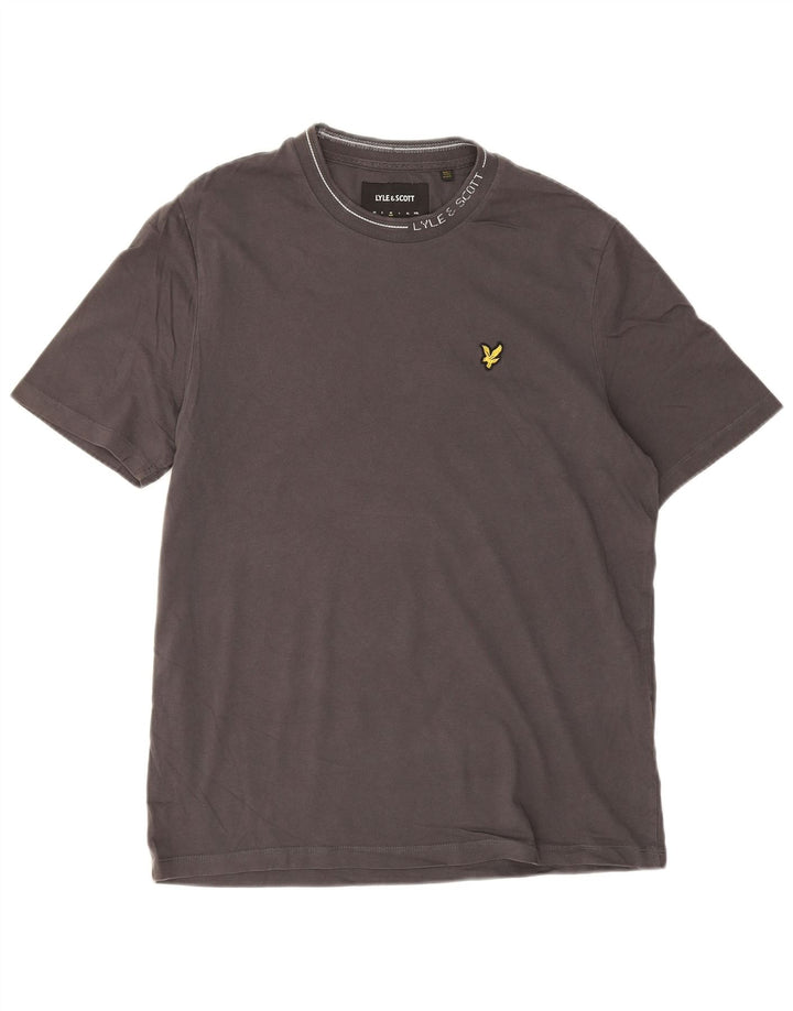 Lyle & Scott muška majica kratkih rukava Srednje sivi pamuk