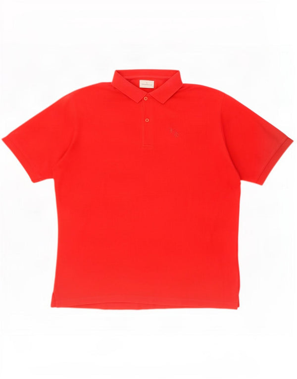 Trussardi Jeans muška polo majica 2XL crveni pamuk