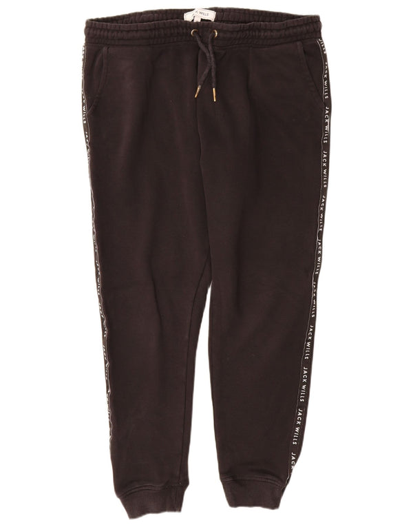 Jack Wills Ženske trenirke Hlače Joggers UK 14 Large Black