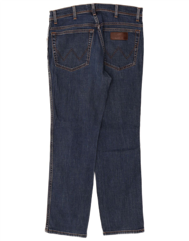 Wrangler ženske Texas Slim traperice W33 L30 plavi pamuk