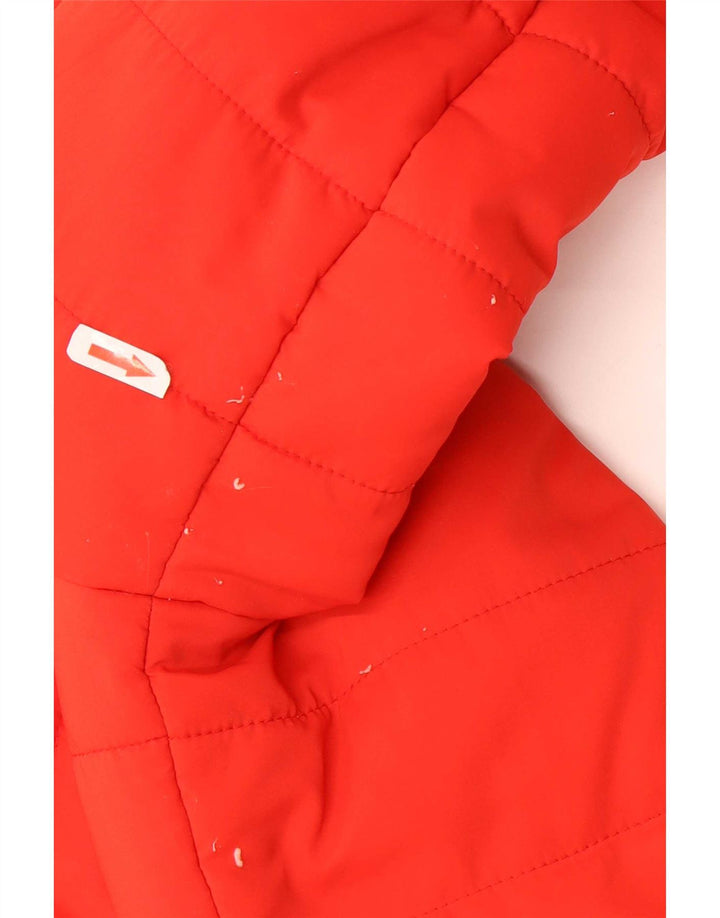Boden ženska prevelika podstavljena jakna UK 10 Small Red Colourblock Poliester