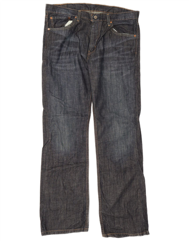 Levi's muške 527 Bootcut traperice W36 L32 tamnoplavi pamuk
