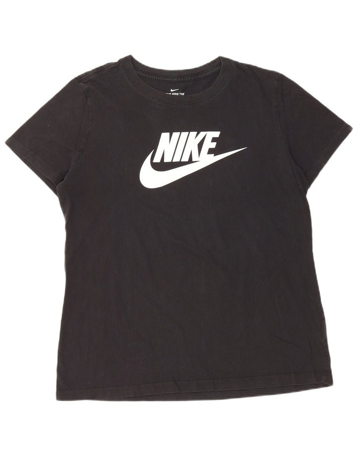 NIKE Ženska majica kratkih rukava s grafičkim motivima UK 16 Large Black
