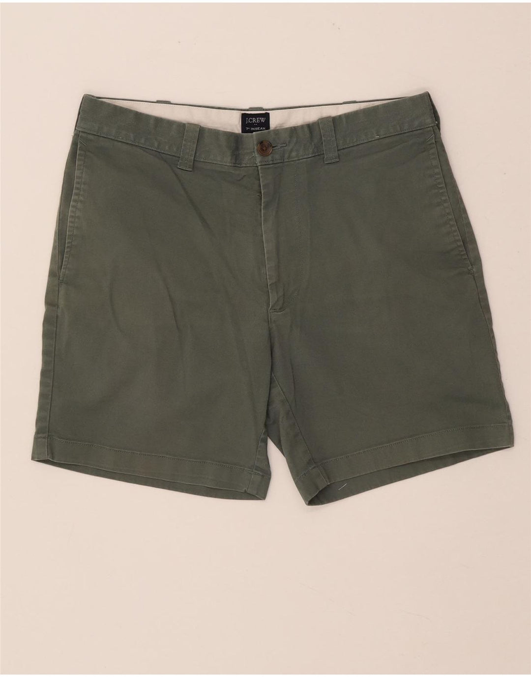 J. Crew muške chino kratke hlače W31, srednji kaki pamuk