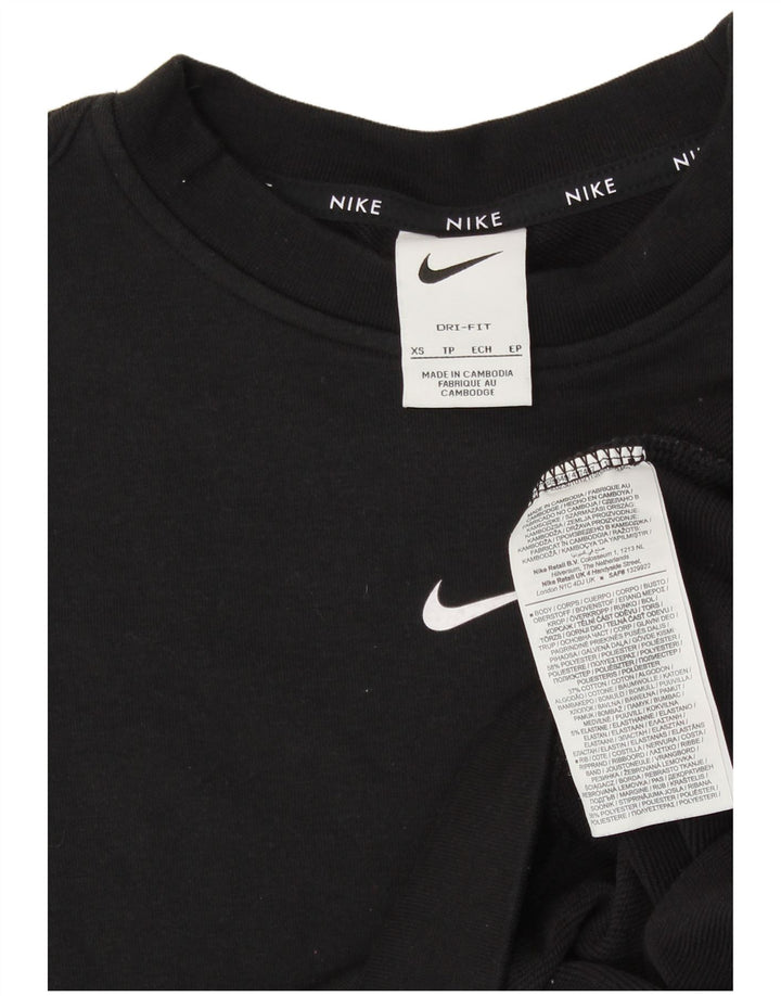 NIKE Ženska majica s kratkim rukavima UK 6 XS crni poliester