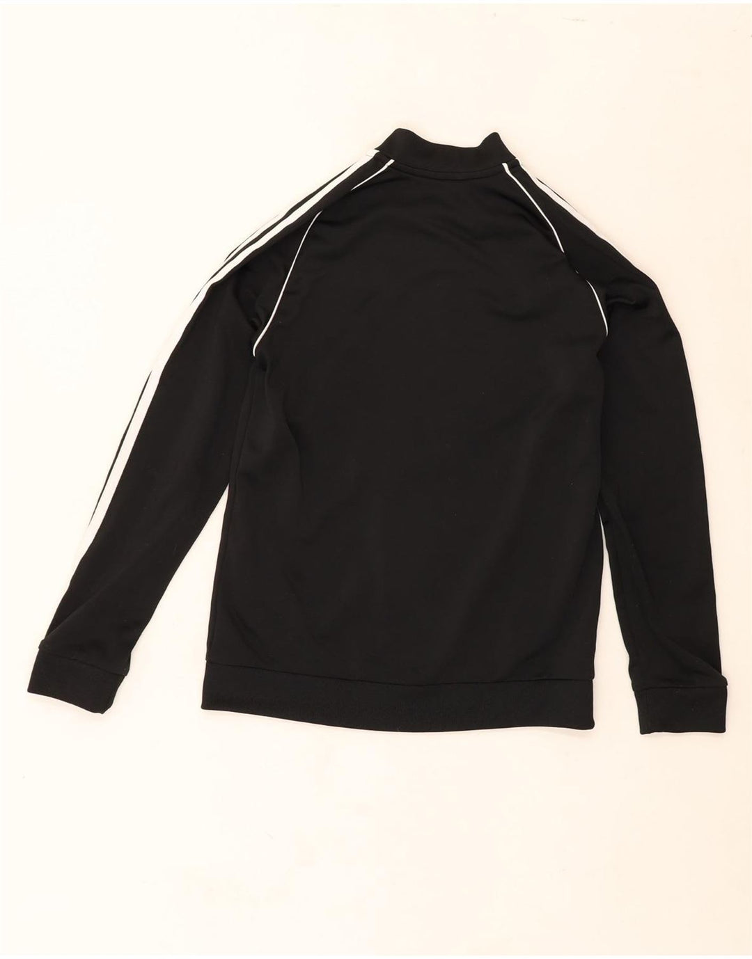 ADIDAS Boys Tracksuit Top Jacket 11-12 Years Black Polyester Vintage Adidas and Second-Hand Adidas from Messina Hembry 