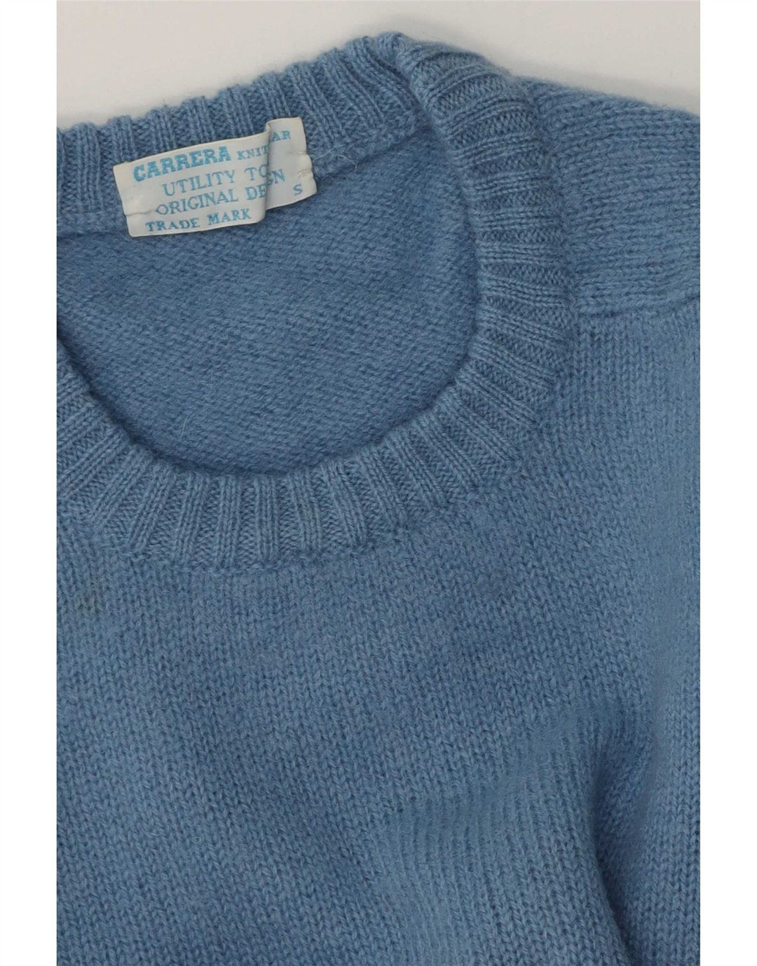 Carrera ženski džemper s okruglim izrezom UK 10 Small Blue