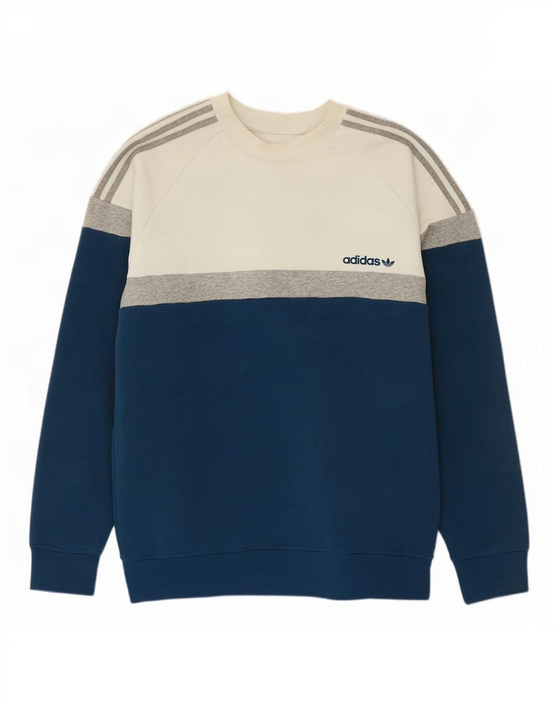 Adidas muški džemper srednje plave boje, pamuk