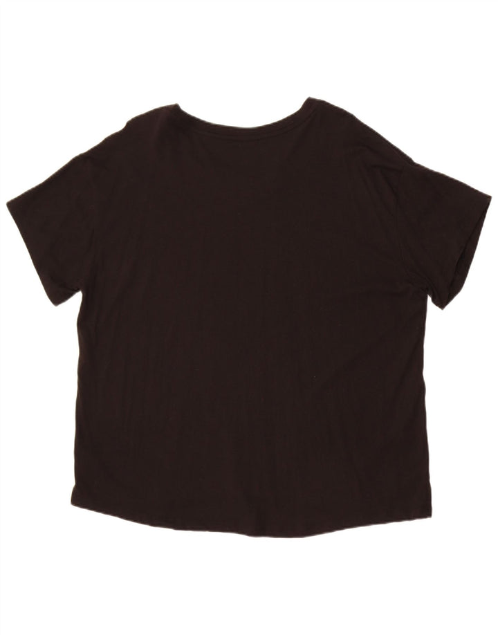 Reebok muška majica s grafičkim motivima 2XL crni pamuk