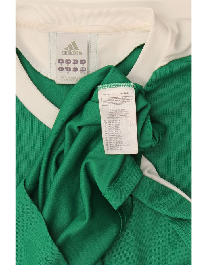 Adidas muška Climalite majica kratkih rukava Medium Green Colourblock Poliester