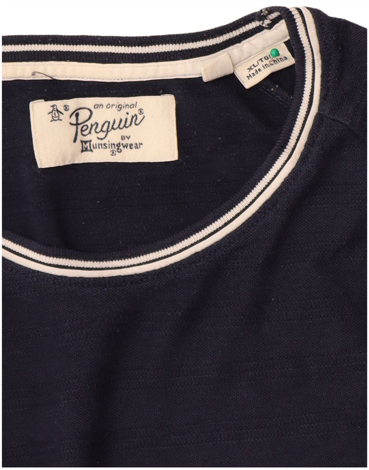 Penguin muška majica kratkih rukava XL tamnoplava